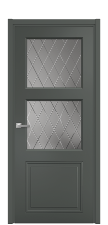 Дверь межкомнатная Страйп 3 Цвет Пихтовый Покрытие Эмаль  Наличник L 50 Цена 46993