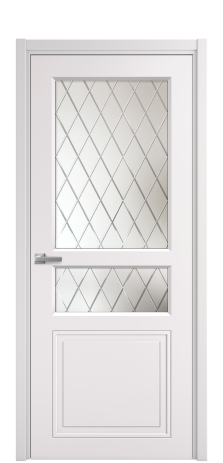 Дверь межкомнатная Stripe 4 Цвет Крем Покрытие Эмаль  Наличник L 50 Цена 43948