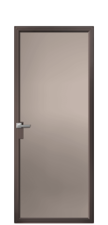 Дверь межкомнатная Frame 01 Цвет Антик Покрытие Алюминий  Наличник Скрытый короб Цена 77893