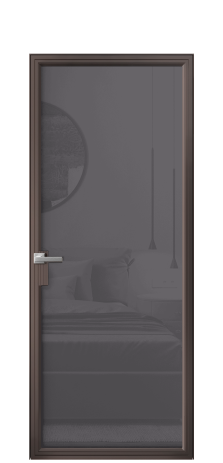 Дверь межкомнатная Фрейм 01 Цвет Антик Покрытие Алюминий  Наличник Скрытый короб Цена 86890