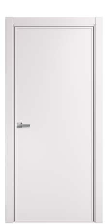 Дверь межкомнатная Line 1 Цвет Крем Покрытие Эмаль  Наличник L 75 Цена 57675
