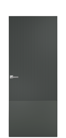 Дверь межкомнатная Breeze 3 Цвет Пихтовый Покрытие Эмаль  Наличник Скрытый короб хром Цена 76880