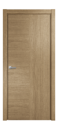 Дверь межкомнатная Юнит 09 Цвет Дуб Янтарь Покрытие Шпон масло  Наличник L 75 Цена 56675