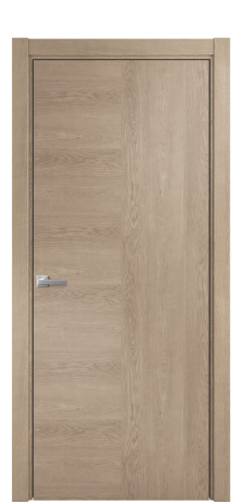 Дверь межкомнатная Unit 09 Цвет Дуб Песочный Покрытие Шпон натуральный  Наличник L 75 Цена 54600