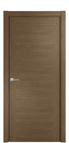 Дверь межкомнатная Юнит 10 Цвет Дуб Шоколад Покрытие Шпон масло  Наличник L 75 Цена 60675