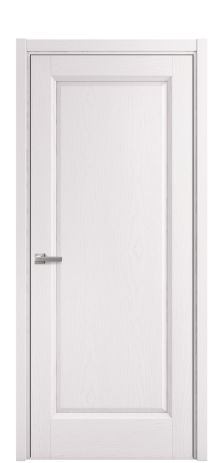 Дверь межкомнатная Неоклассик 1 Цвет Ясень Крем Покрытие Шпон крашеный  Наличник L 50 Цена 45175