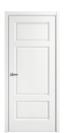 Дверь межкомнатная Neoclassic 3 Цвет Ясень Белый Покрытие Шпон крашеный  Наличник L 50 Цена 45175