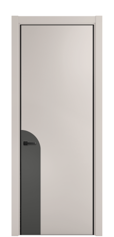 Дверь межкомнатная Дуэт 20 Цвет Дымчатый Покрытие ЭМАЛИ Эмаль Наличник L 75 Цена 53556